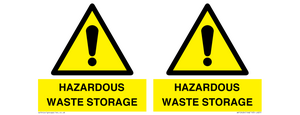 HAZARDOUS WASTE STORAGE